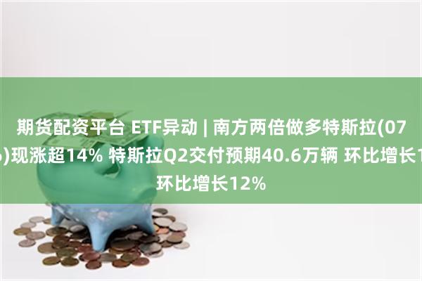期货配资平台 ETF异动 | 南方两倍做多特斯拉(07766)现涨超14% 特斯拉Q2交付预期40.6万辆 环比增长12%