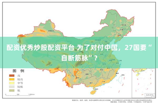 配资优秀炒股配资平台 为了对付中国，27国要“自断筋脉”？