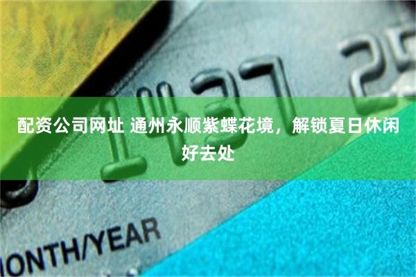 配资公司网址 通州永顺紫蝶花境，解锁夏日休闲好去处