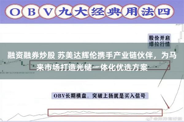 融资融券炒股 苏美达辉伦携手产业链伙伴，为马来市场打造光储一体化优选方案