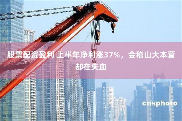 股票配资盈利 上半年净利涨37%，会稽山大本营却在失血