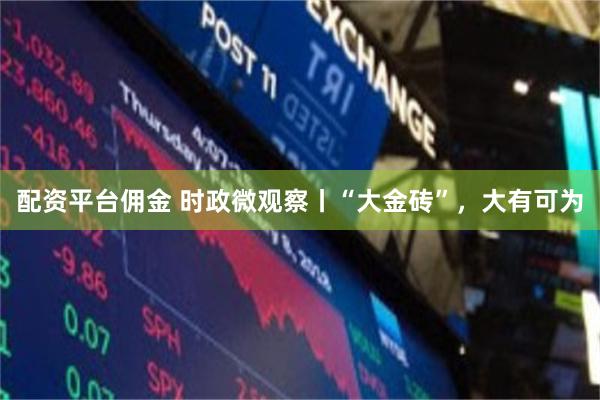 配资平台佣金 时政微观察丨“大金砖”，大有可为