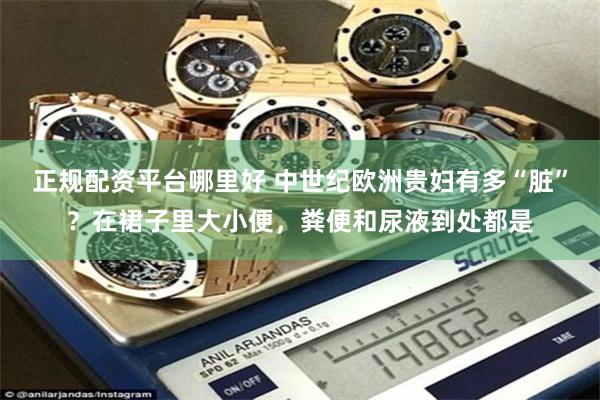 正规配资平台哪里好 中世纪欧洲贵妇有多“脏”？在裙子里大小便，粪便和尿液到处都是
